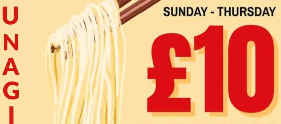 £10 Ramen Yakisoba Udon